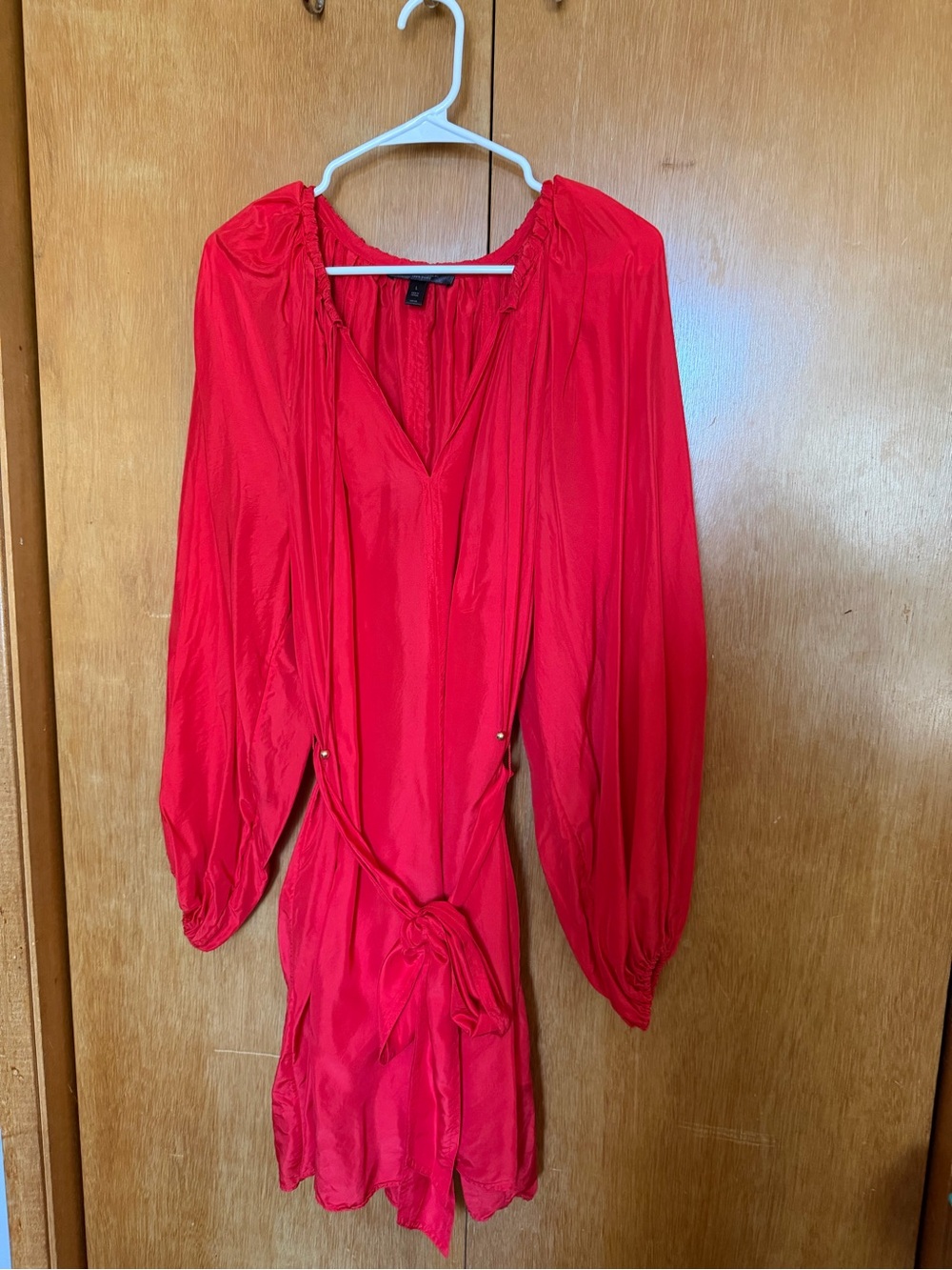 Banana Republic Long Sleeve Tie-Waist Women’s Dress